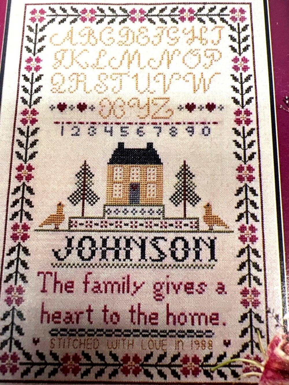 Classic Cross-Stitch Magazine June/July 1988 Premier Issue By Herrschners